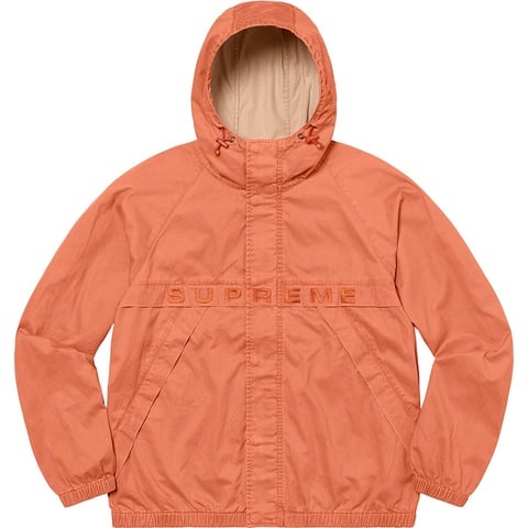 Supreme Overdyed Twill Hooded Jacket - Colorway