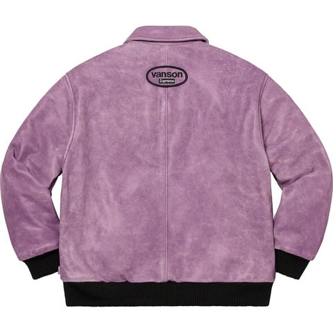 Supreme Supreme®/Vanson Leathers® Worn Leather Jacket - Colorway