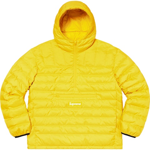 Micro Down Half Zip Hooded Pullover - Supreme