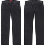 Supreme Stone Washed Black Slim Jean (FW20)