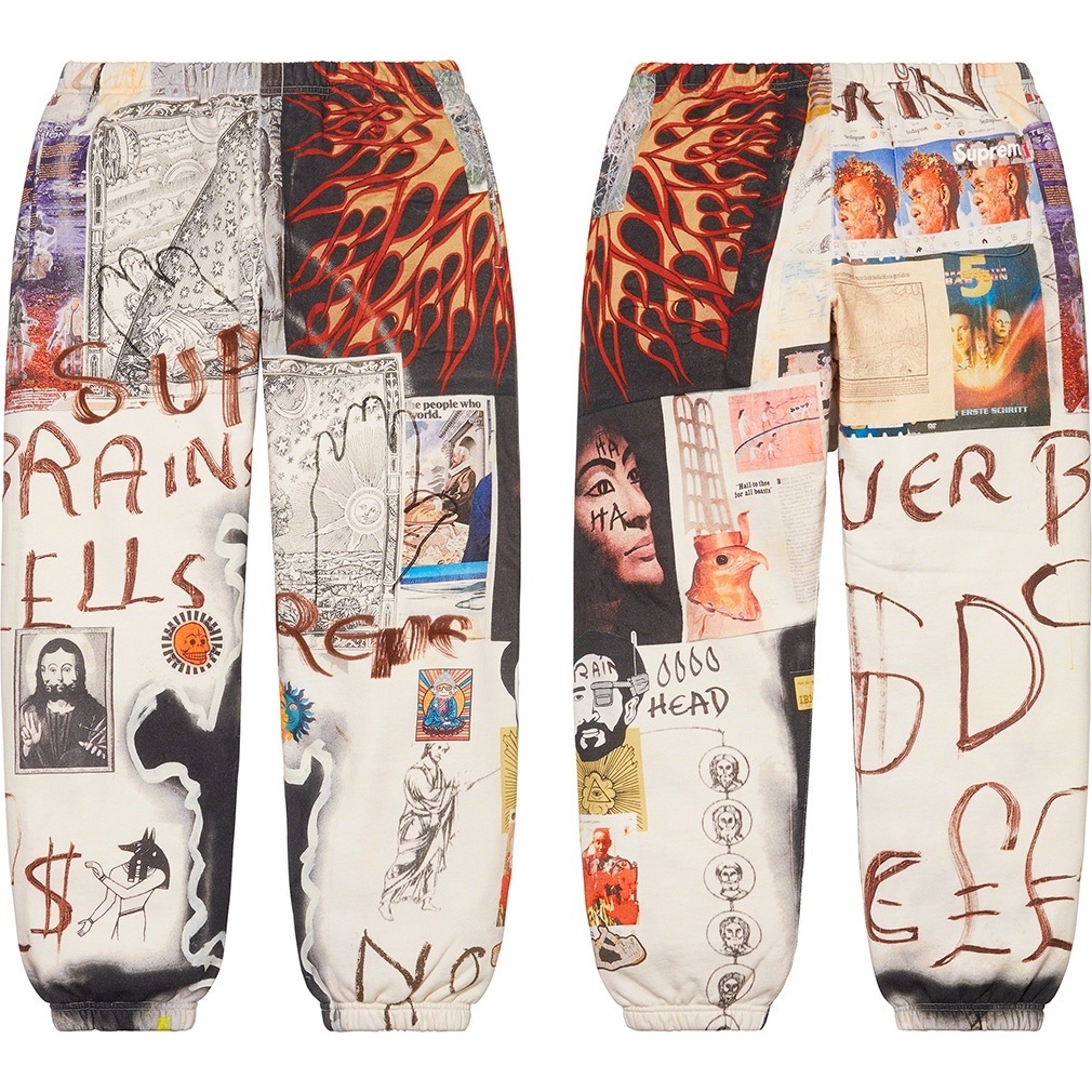 Supreme Lee Scratch Perry LSD Spells Sweatpant (fall/winter 2020) - $168.00