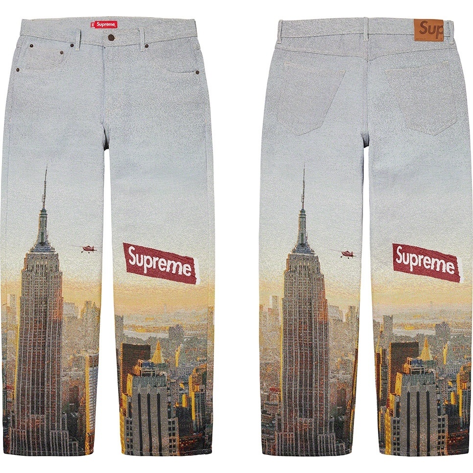 Aerial Tapestry Regular Jean - fall/winter 2020 - Supreme Aerial Tapestry Regular Jean - fall/winter 2020 - Supreme
