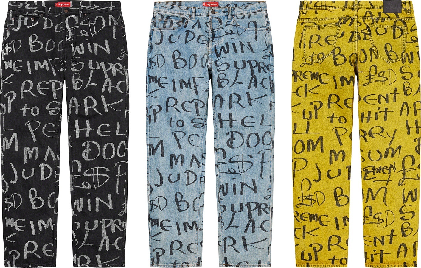 新品未使用 Supreme Black Ark Regular Jean 30 Supreme Black Ark Regular Jean (FW20) - $168