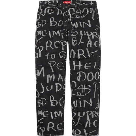 パンツ 30 supreme black ark denim regular jean Black Ark Regular Jean - fall/winter 2020 - Supreme