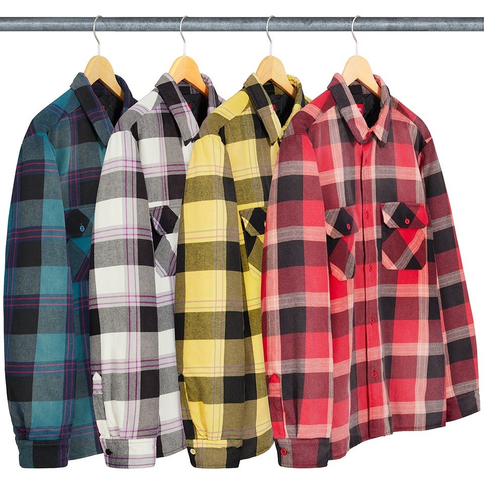 Quilted Flannel Shirt - fall/winter 2020 - Supreme