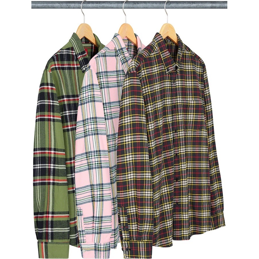 トップス Supreme Tartan Flannel Shirt Burberr M Tartan Flannel Shirt - fall/winter 2020 - Supreme
