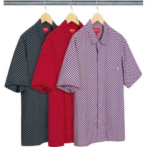 Supreme Compact Dot Rayon S/S Shirt - $128.00