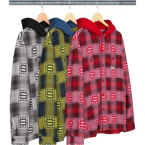 Hooded Shadow Plaid Shirt - fall/winter 2020 - Supreme