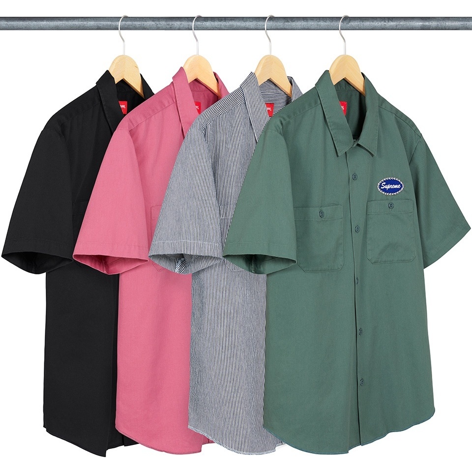 Studded Patch S/S Work Shirt - fall/winter 2020 - Supreme