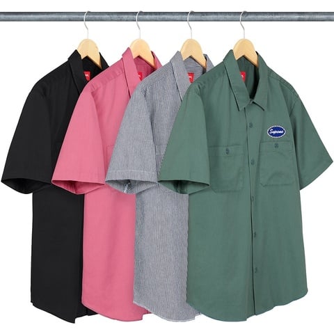 Studded Patch S/S Work Shirt - fall/winter 2020 - Supreme