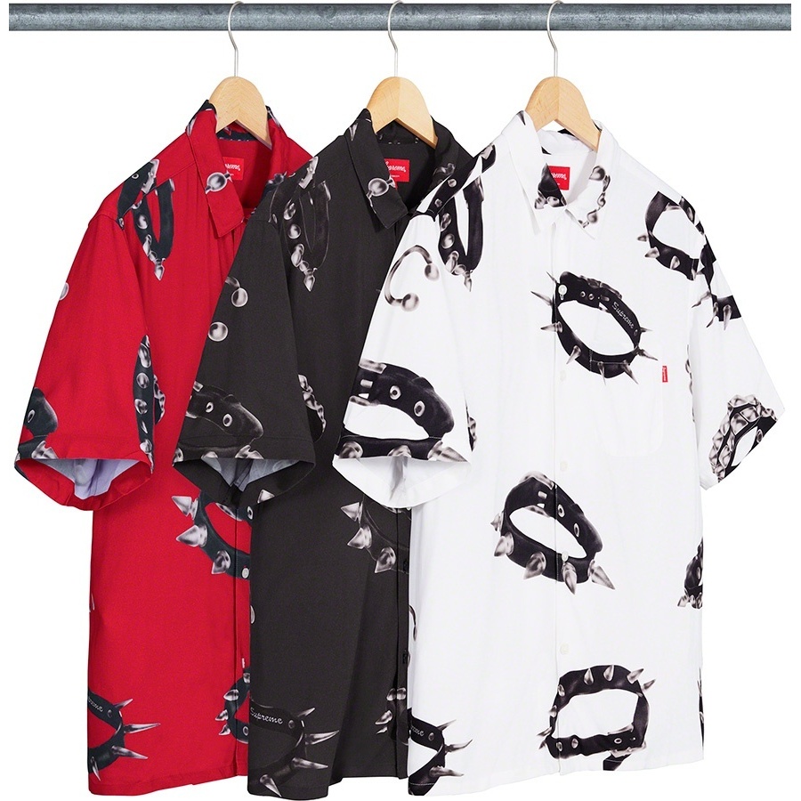 Studded Collars Rayon S/S Shirt - fall/winter 2020 - Supreme