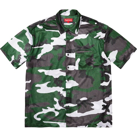 Camo Mesh S/S Shirt - fall/winter 2020 - Supreme