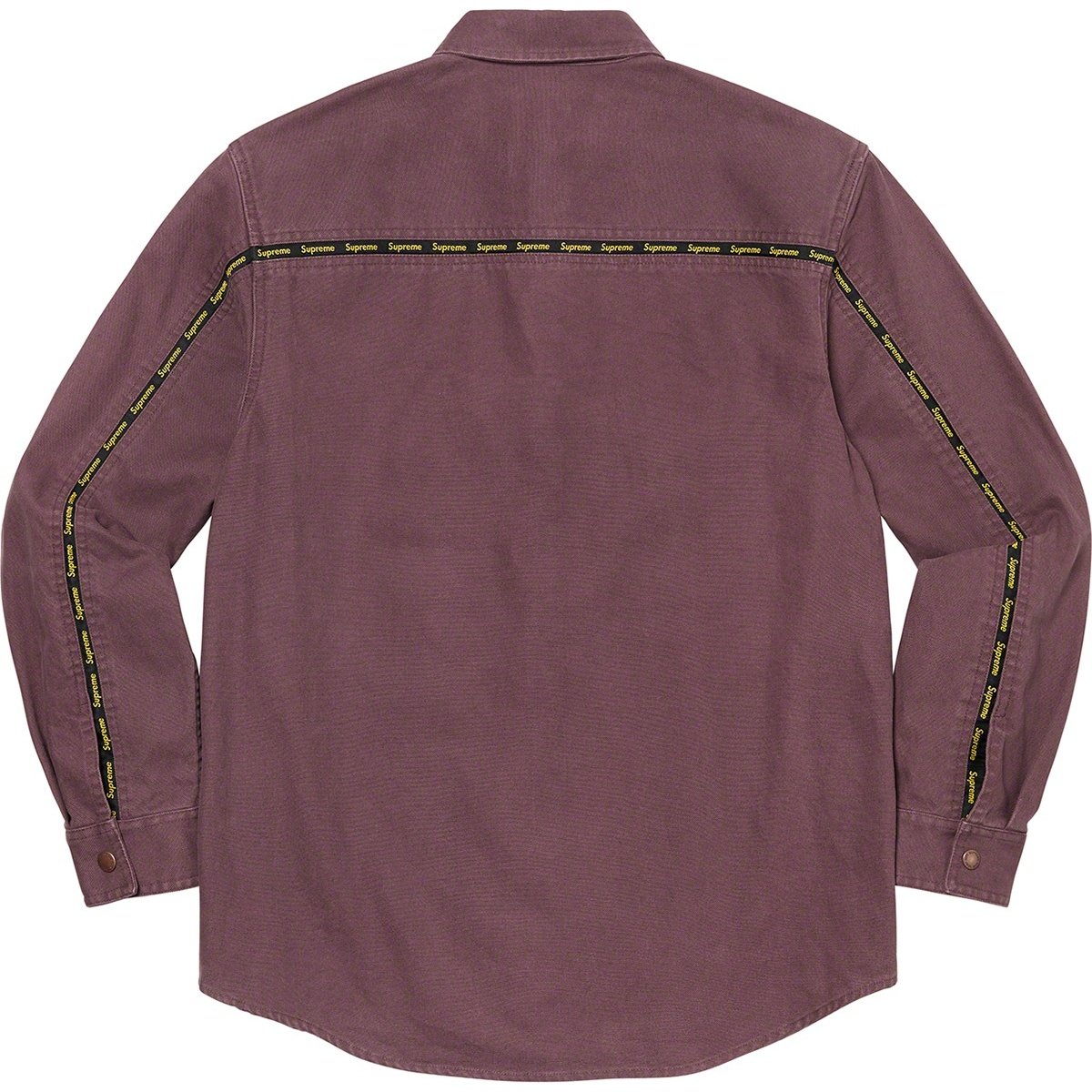 Supreme Logo Taping Work Shirt (FW20) - $138