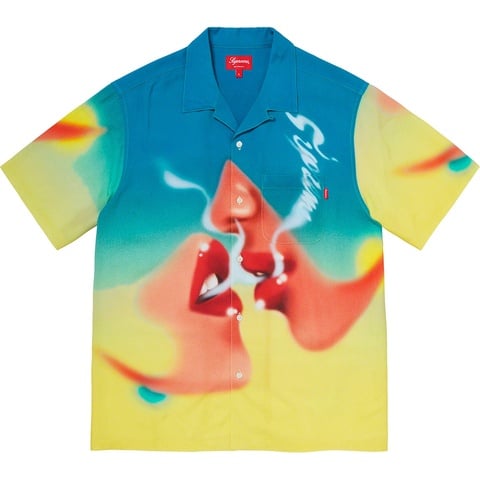 Blow Back Rayon S/S Shirt - fall/winter 2020 - Supreme