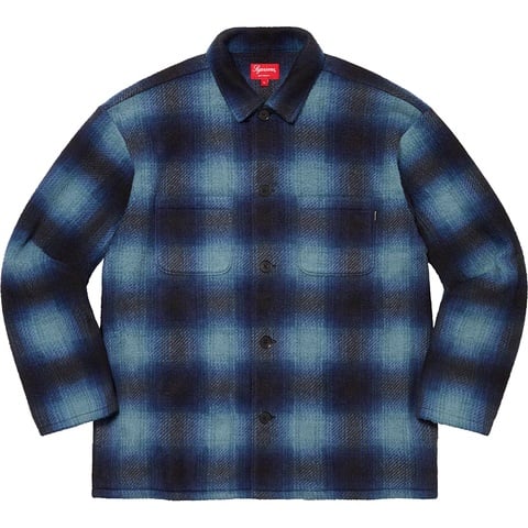 Shadow Plaid Fleece Shirt - fall/winter 2020 - Supreme