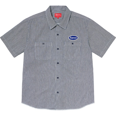 トップス Supreme Studded Patch S/S Work Shirt Studded Patch S/S Work Shirt - fall/winter 2020 - Supreme