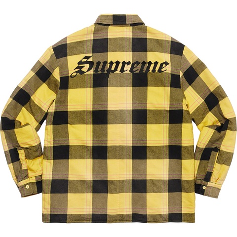 Quilted Flannel Shirt - fall/winter 2020 - Supreme