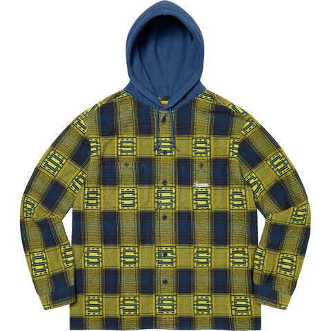 Hooded Shadow Plaid Shirt - fall/winter 2020 - Supreme