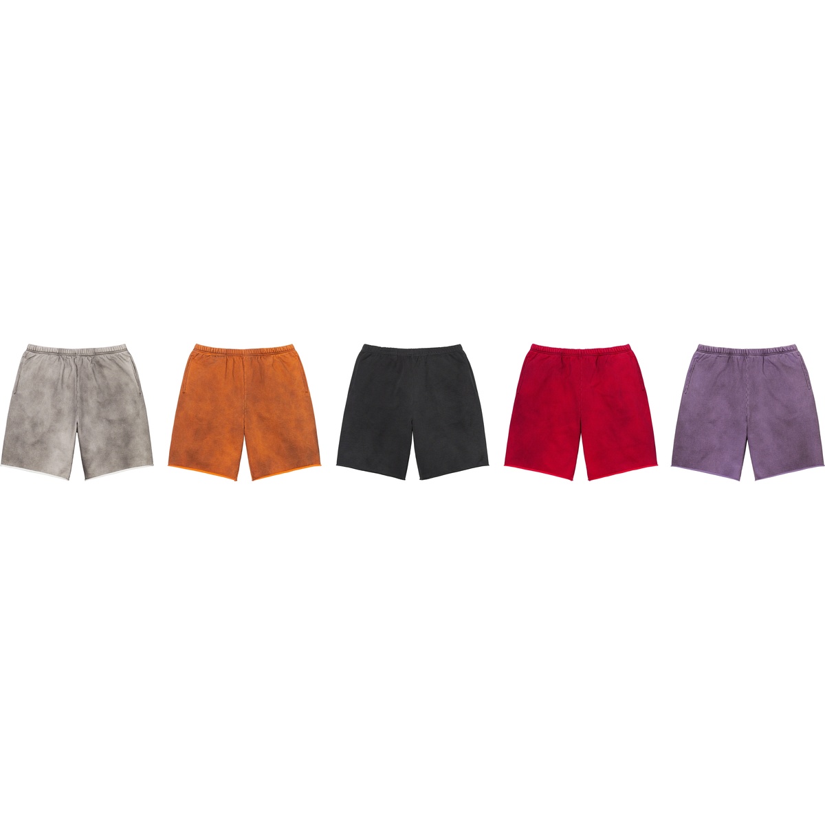 パンツ Supreme - Spray Sweatshort purple Spray Sweatshort - fall/winter 2020 - Supreme