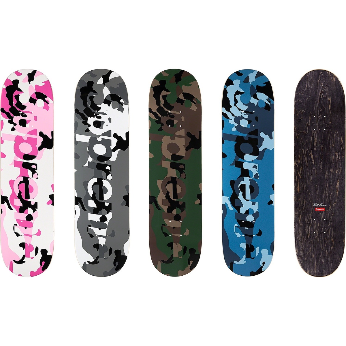 Camo Logo Skateboard - fall/winter 2020 - Supreme