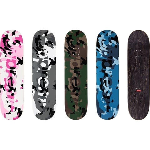 新品 シュリンク付 Supreme Camo Logo Skateboard SUPREME 'Camo Logo' (2019) Skateboard Deck (blue) – Sk8 Of The Art