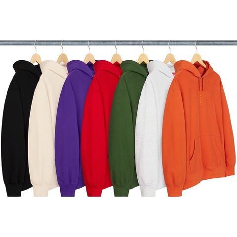Supreme Micro Logo Hooded Sweatshirt - $158.00