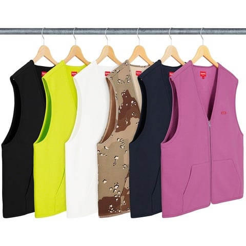 Zip Up Sweat Vest - fall/winter 2020 - Supreme