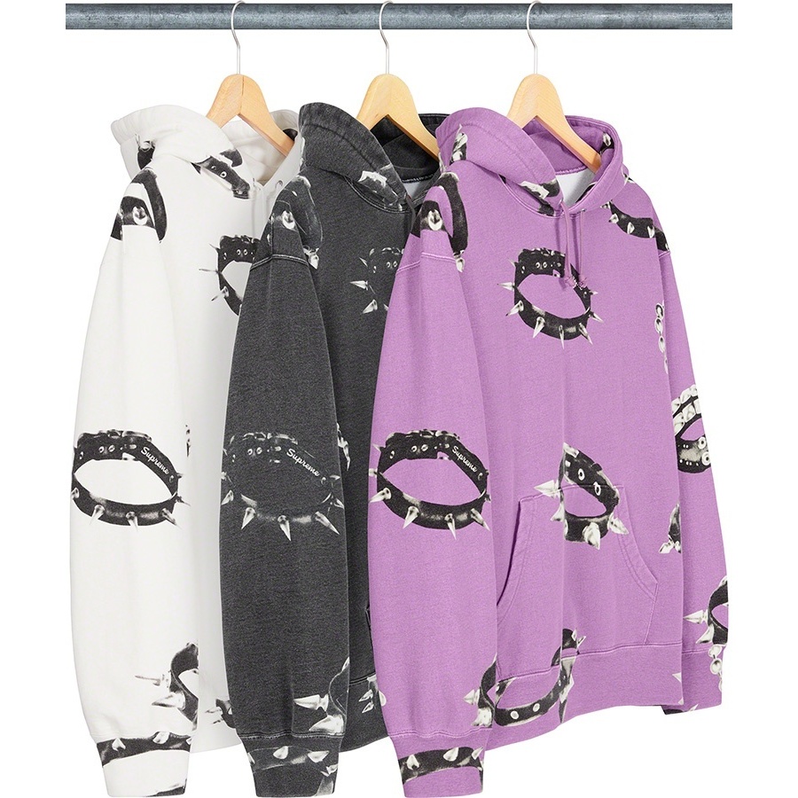 Studded Collars Hooded Sweatshirt - SupremeCommunity