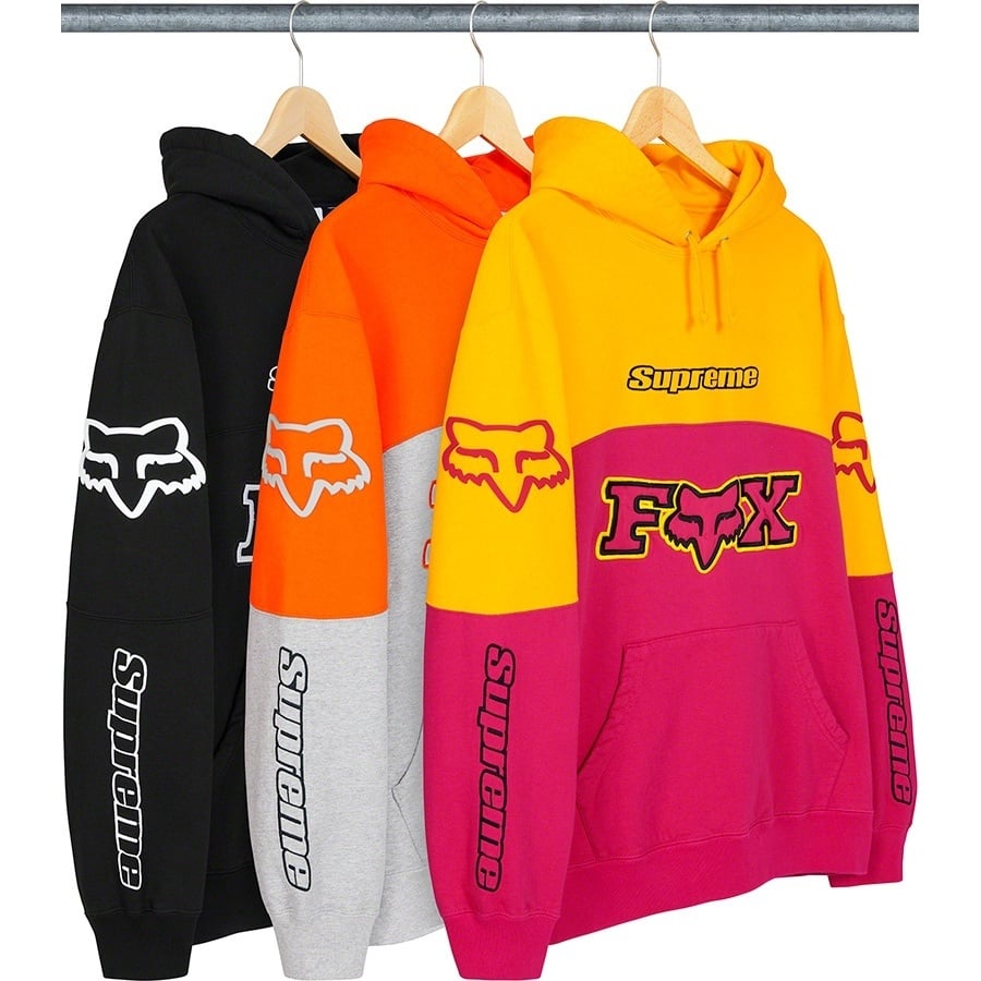 Supreme × Fox Racing コラボ フルジップ フーディー L Supreme®/Fox Racing® Zip Up Hooded Sweatshirt - Supreme