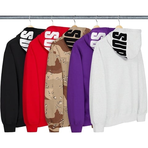 Supreme Rib Hooded Sweatshirt - $158.00