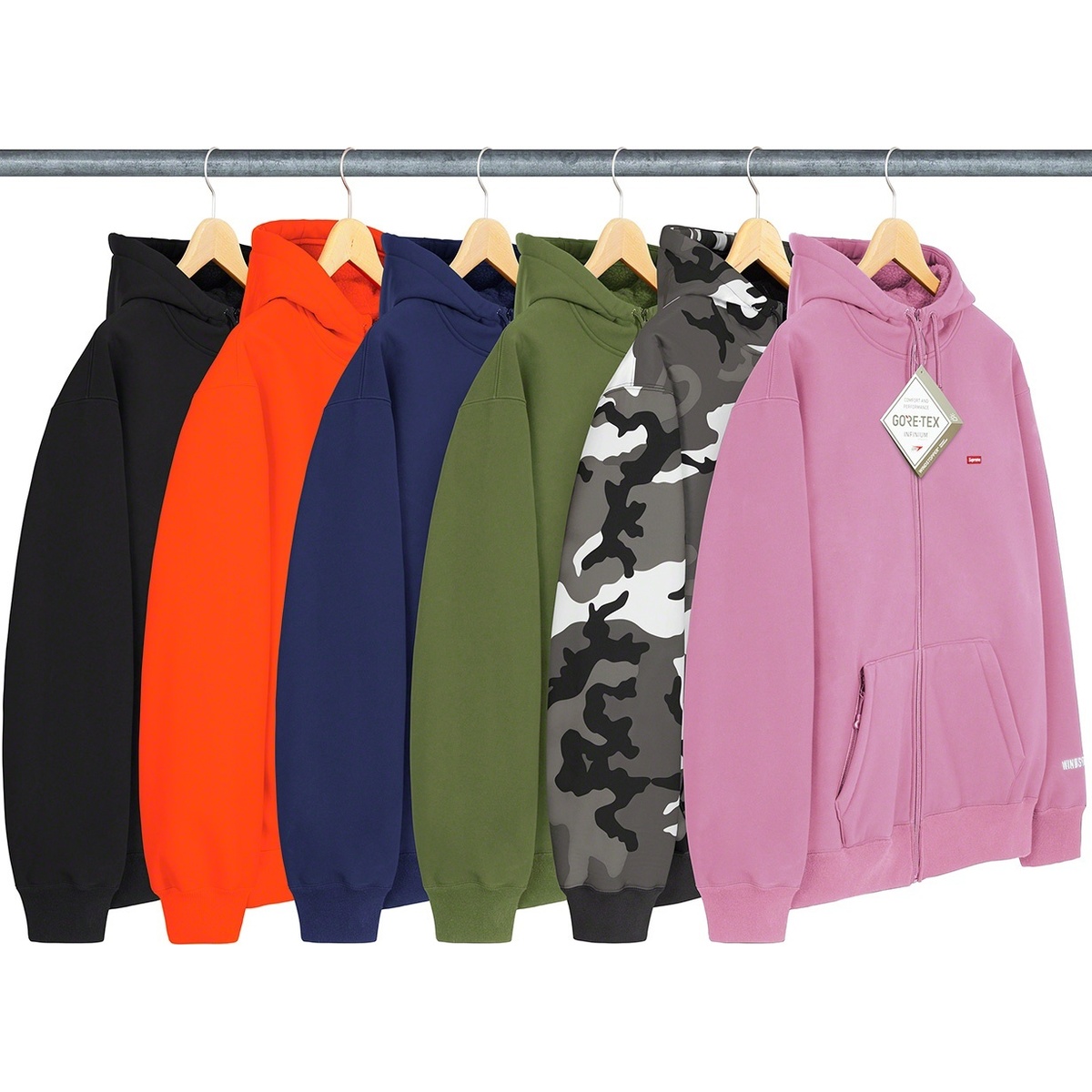 WINDSTOPPER® Zip Up Hooded Sweatshirt - SupremeCommunity