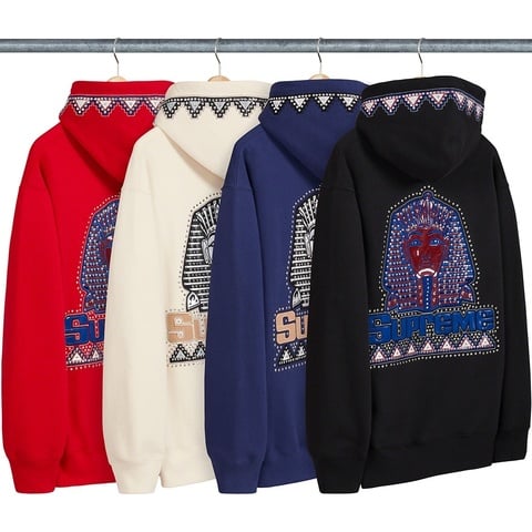 Pharaoh Studded Hooded Sweatshirt - Supreme