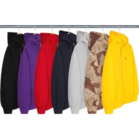 Supreme Small Box Facemask Zip Up Hooded Sweatshirt - $168.00