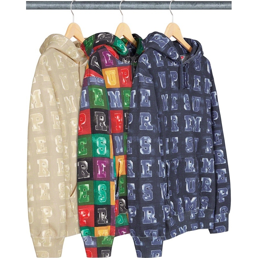 Blocks Hooded Sweatshirt - fall/winter 2020 - Supreme