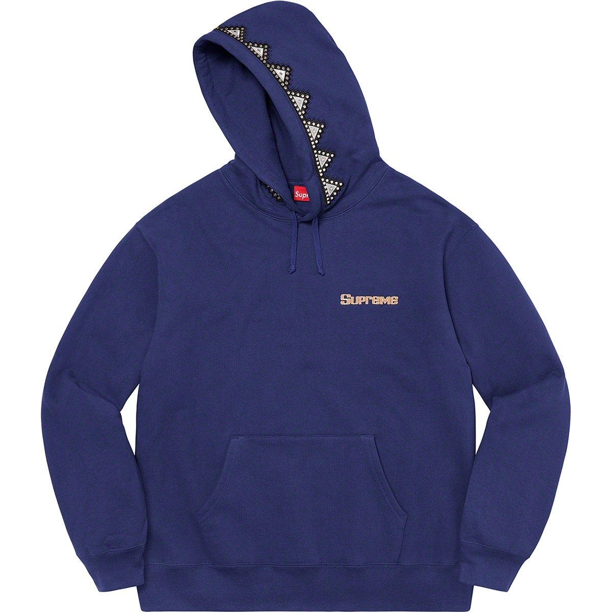 Supreme Pharaoh Studded Hooded Sweatshirt (FW20) - $168