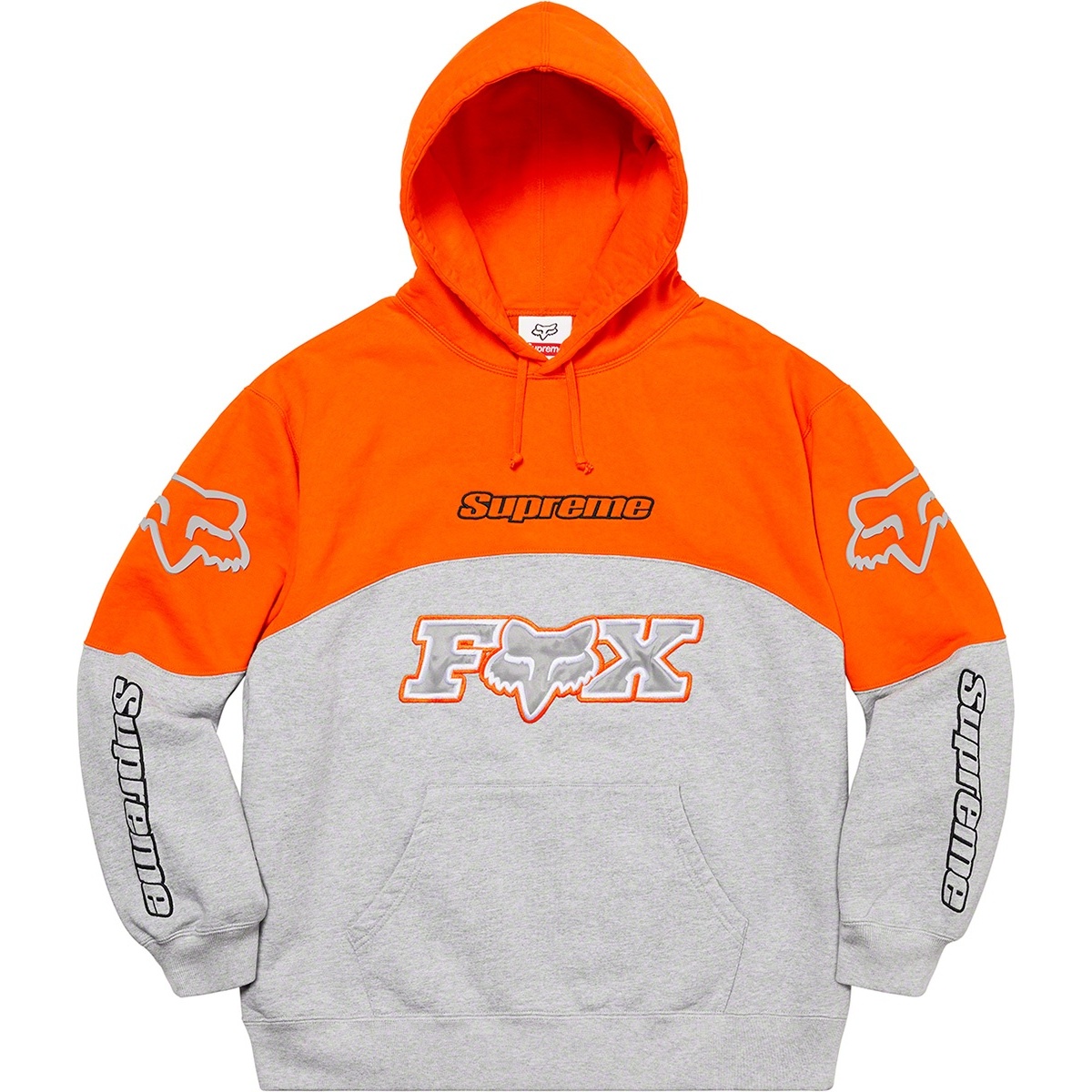 Supreme Supreme Fox Racing Hooded Sweatshirt (FW20) - $168