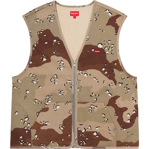 Supreme Zip Up Sweat Vest - Colorway