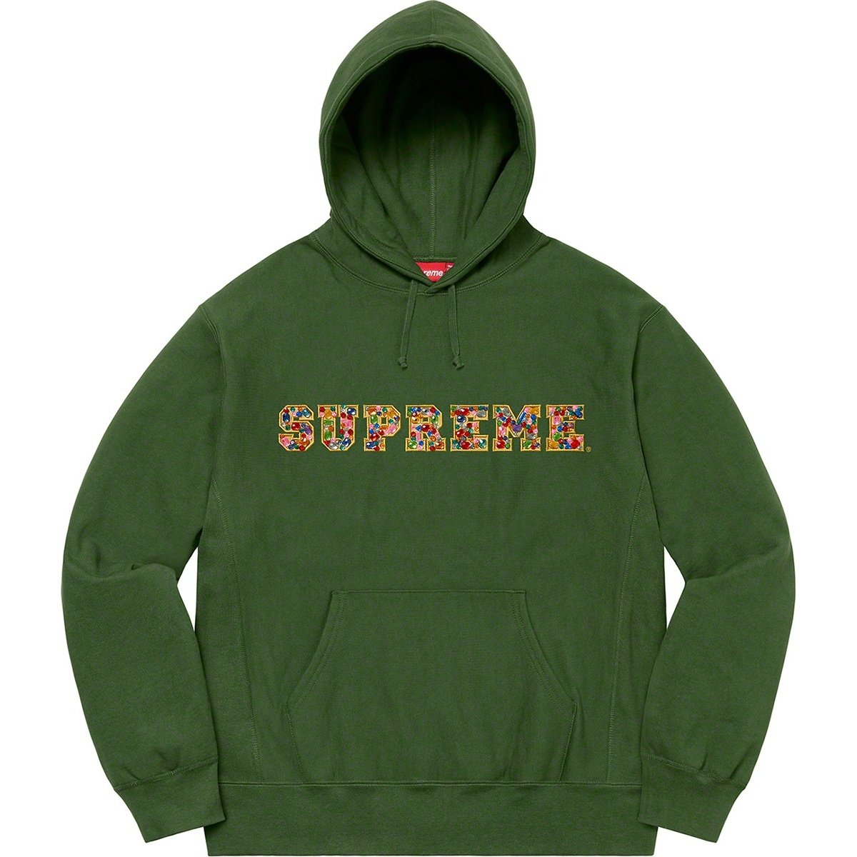 Supreme Jewels Hooded Sweatshirt (FW20) - $168