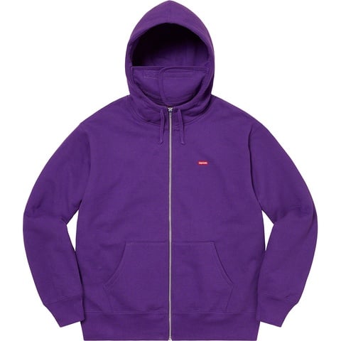 Supreme Small Box Facemask Zip Up Hooded Sweatshirt - Colorway