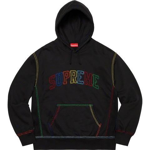 Supreme Big Stitch Hooded Sweatshirt - Colorway