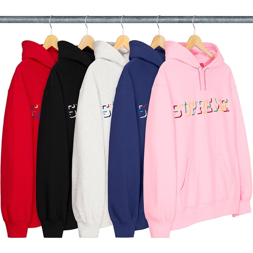 Drop Shadow Hooded Sweatshirt - fall/winter 2020 - Supreme