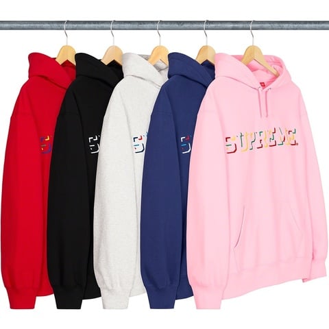 トップス Supreme - Drop Shadow Waffle Top 17aw Drop Shadow Hooded Sweatshirt - fall/winter 2020 - Supreme