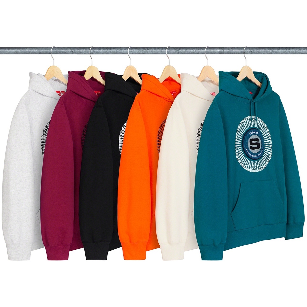 Chenille Appliqué Hooded Sweatshirt - Supreme