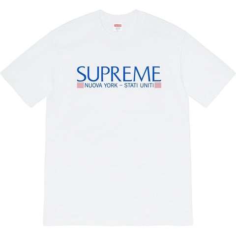Supreme Nuova York Tee - $38.00