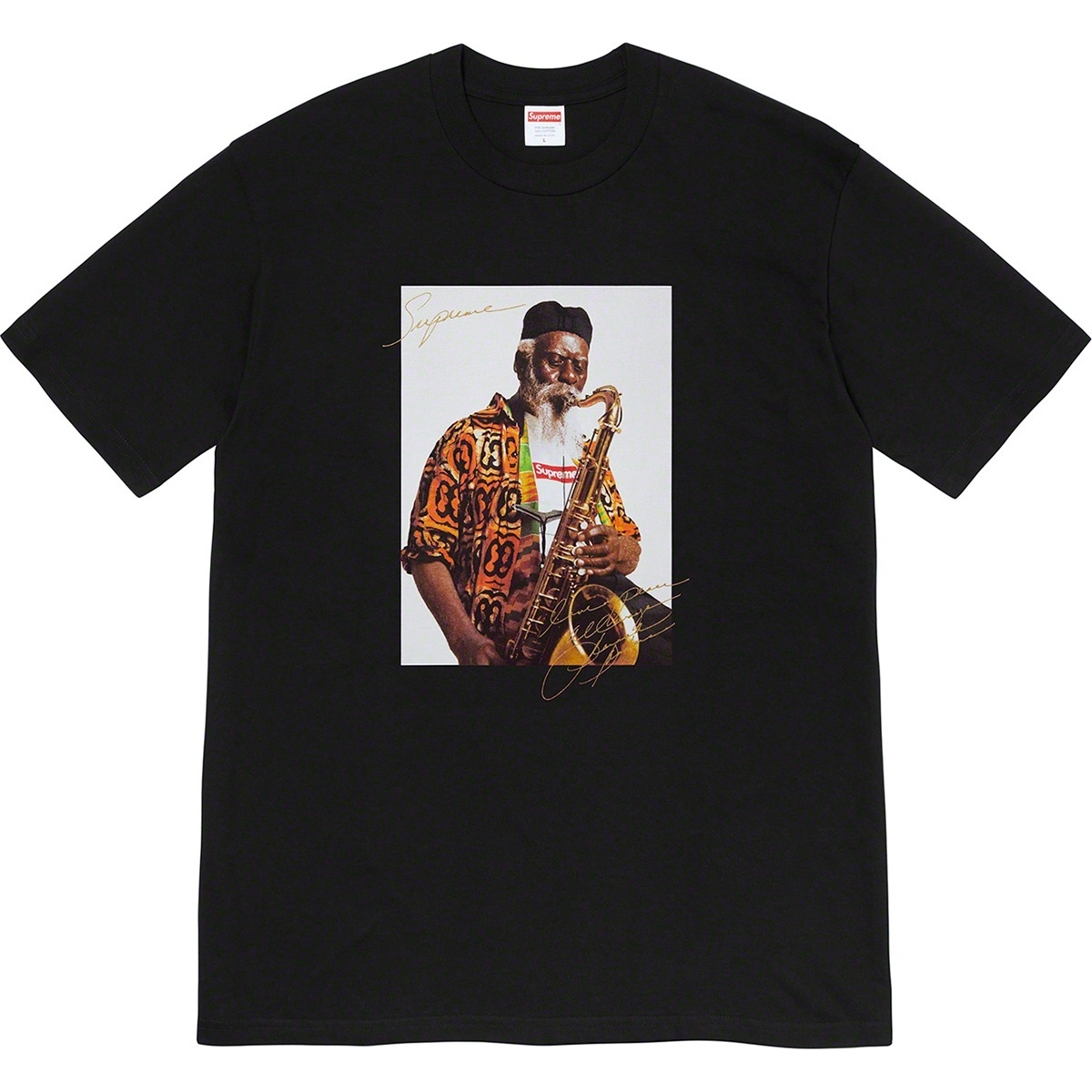 Supreme Pharoah Sanders Tee (fall/winter 2020) - $48.00