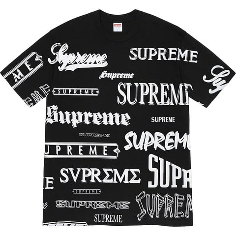 Multi Logo Tee - fall/winter 2020 - Supreme