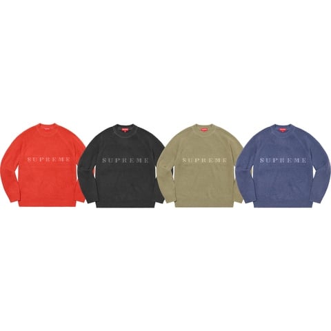 Stone Washed Sweater - fall/winter 2020 - Supreme