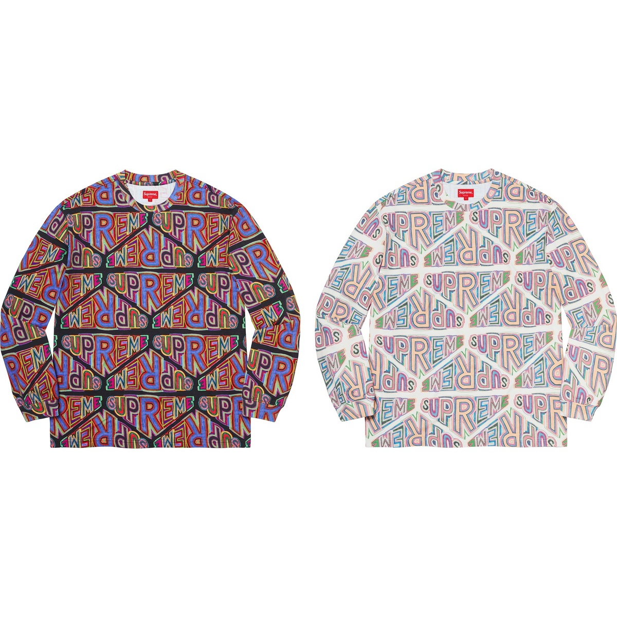 Supreme Perspective L/S Top (fall/winter 2020) - $98.00
