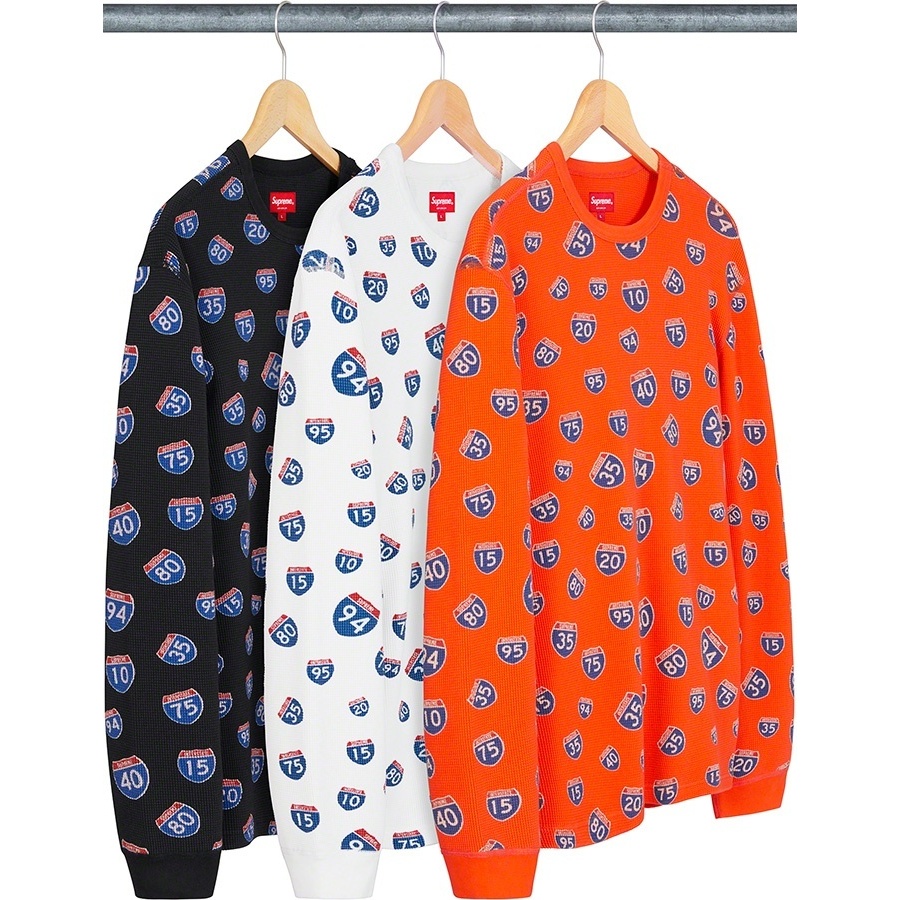 Interstate Waffle Thermal - fall/winter 2020 - Supreme