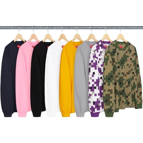 Supreme Small Box L/S Tee - $68.00